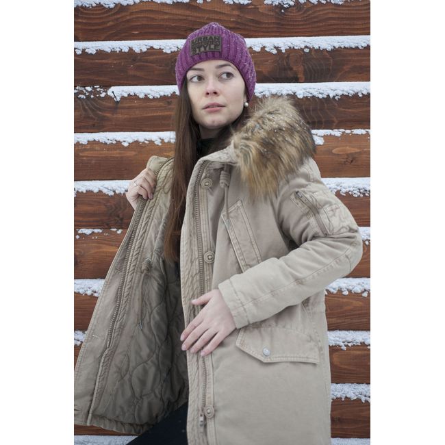 LADIES' PARKA JACKET SHADOW  ACPJ-180547-001