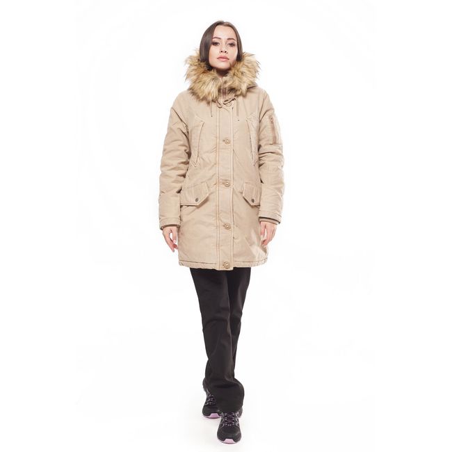 LADIES' PARKA JACKET SHADOW  ACPJ-180547-001