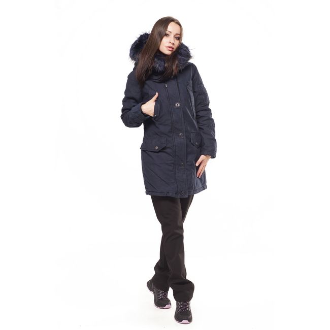 LADIES' PARKA JACKET SHADOW  ACPJ-180547-002