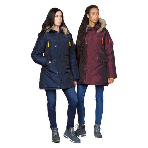 LADIES' PARKA JACKET IGUANA  ACPJ-180548-003